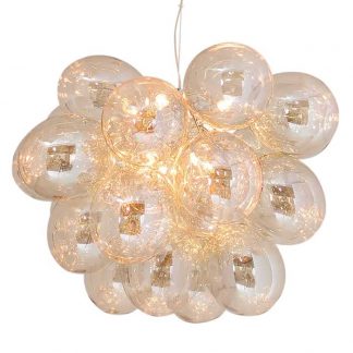 Gross Grande Taklampa amber