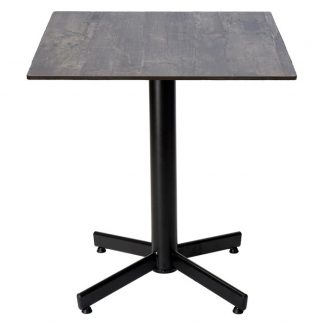 Restaurangbord Classic FlexCross OnTop Tarred Wood