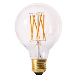 Elect LED Filament Glob 80mm. Klar E27