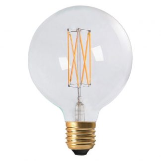 Elect LED Filament Glob 125mm Klar E27