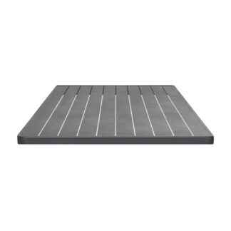 Bordsskiva Aluminium grå 70x70 20mm