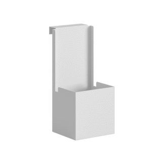 Silencio Basic Bordsskärm grå