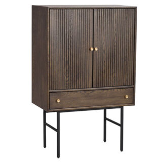 Clearbrook skåp brun ek H125