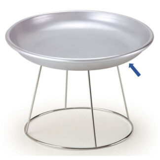 Skaldjursfat i aluminium ø50cm