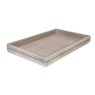 Stapelbar eklåda GN1/1 drivved H4cm