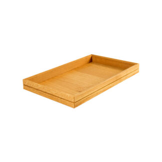 Stapelbar eklåda GN1/1 linolja H4cm