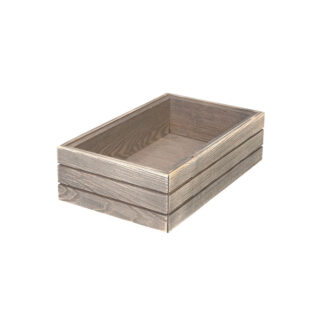Stapelbar eklåda GN1/4 drivved H8cm