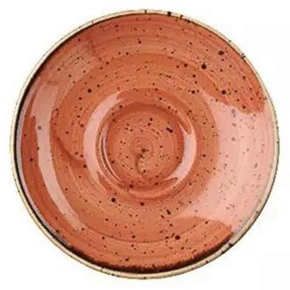 Espressofat ø12 cm Stonecast Orange